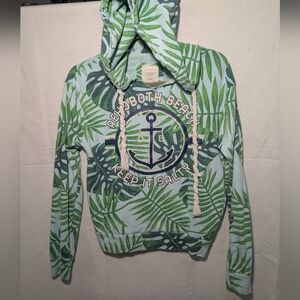 Southern Spirit Women's Rehoboth Beach Pullover Hooded Sweatshirt Size Small